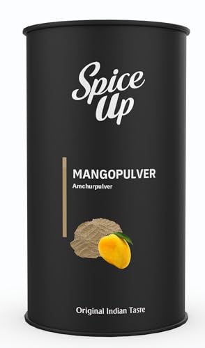 SPICE UP – Mangopulver 140g – Amchur Powder – Amchoor - Original Indisches Gewürz - Mangopulver getrocknet – Premium Qualität von Generic