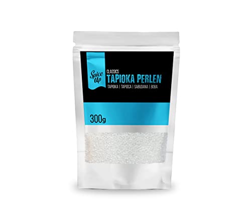 SPICE UP – Tapioka Perlen 300g – Tapioca – Stärkeperlen aus Maniokwurzel – Boba – Vegan – Weizenersatz - Sago - Sabudana - Ohne Zusatzstoffe - Premium Qualität von Generic