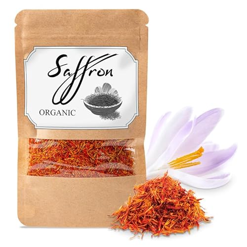 Safranfäden geerntet Super Sargol | Safran Zafferano | Azafran | Kräuter und Gewürze | 15 Gramm von Generic