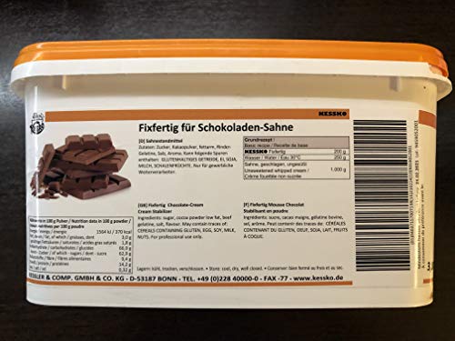 Sahnestand Schokolade 900 g Kessko Sahnefond Schoko 0,9 kg von Generic