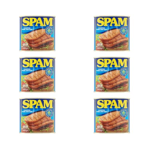 Spam gehacktes Schweinefleisch und Schinken - 6 x340g von Generic