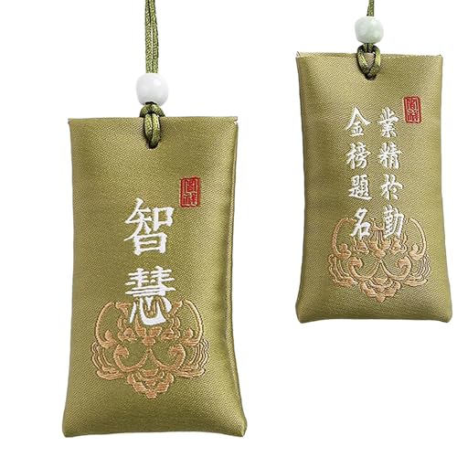 Spiritueller Salzbeutel – Schutz und Hoffnung für Zuhause und Büro | Klassisches chinesisches Design, spirituelles Salz für Kleiderschrank, Auto, Büro, Schutz- , Energie von Generic