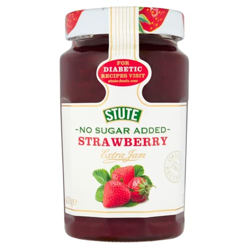 Stute Strawberry Extra Jam - No Sugar Added 430G Stute Strawberry Extra Jam - No Sugar Added 430G von Generic