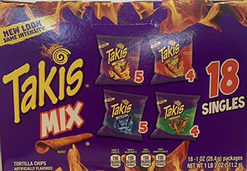 Takis Singles Variety Pack (18 ct) von Generic