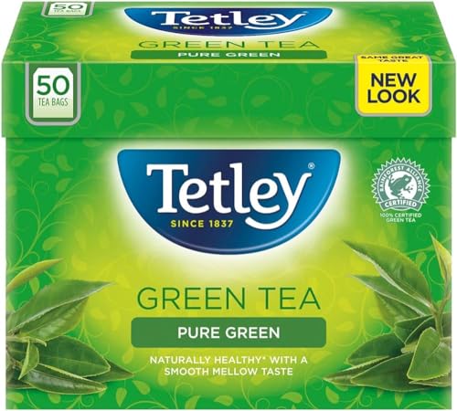 Tetley Pure Green Tea Teebeutel, 50 Stück von Generic