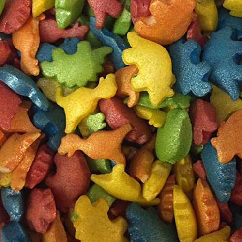 Twist DINOSAUR Sprinkles 1522 essbare Zuckerkuchendekorationen, 50 g von Generic