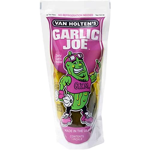 Van Holten's King Size Garlic Joe – TIK TOK Pickle – Zesty Garlic Pickle von Generic