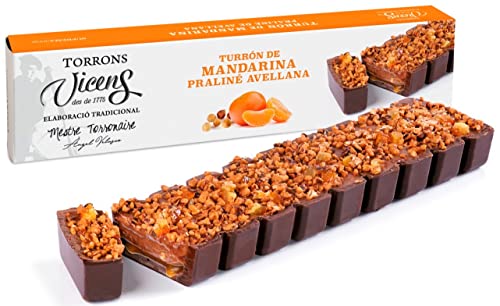 Vicens Agramunt's Torrons - Albert Adrià Natura Collection - Mandarinen-Nougat mit Haselnuss-Nougat - 10.58oz/ 300gr (1 stück) von Generic