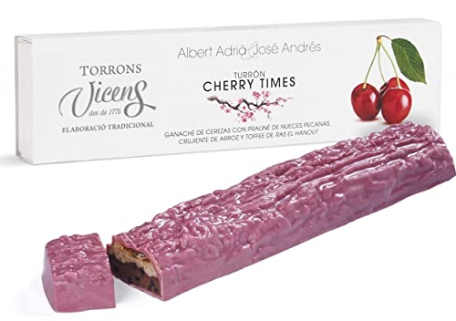 Vicens Agramunt's Torrons - Albert Adrià Natura Collection - Nougat Cherry Times Albert Adrià & José Andrés - 9.70oz/ 275gr (1 stück) von Generic