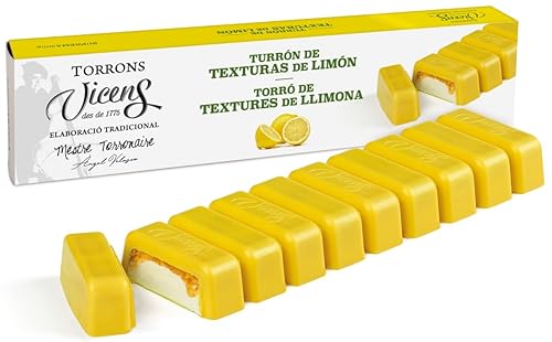 Vicens Agramunt's Torrons - Excellence Collection - Soft Lemon Textures Nougat/Weiches Nougat mit Zitronentextur - 10.58oz/ 300gr (1 stück) von Generic
