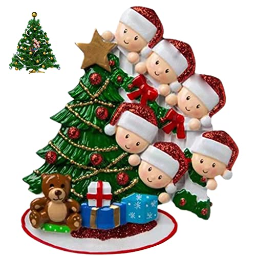 Weihnachtsbaumanhänger – individueller Familienschmuck, personalisierte Weihnachtsdekoration | Familienbaum-Hängedekoration, einzigartiger Weihnachtsschmuck mit Familiennamen für Heimdekoration und Fe Weihnachtsbaumanhänger – individueller Familienschmuck, personalisierte Weihnachtsdekoration | Familienbaum-Hängedekoration, einzigartiger Weihnachtsschmuck mit Familiennamen für Heimdekoration und Fe von Generic
