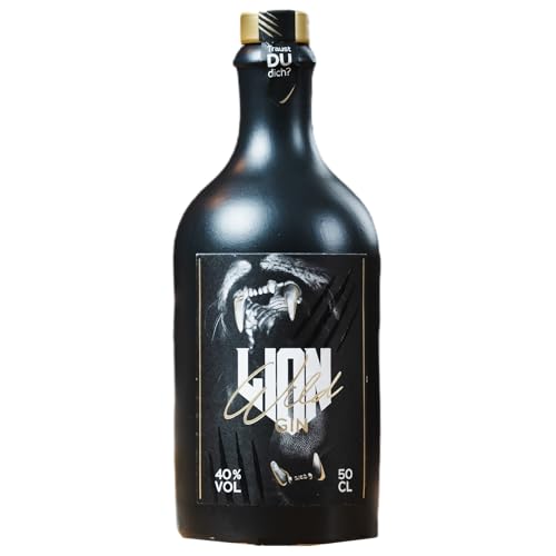Wild Lion Dry Gin aus Deutschland 40% vol. / 500 ml mit Kakaobohne von Generic