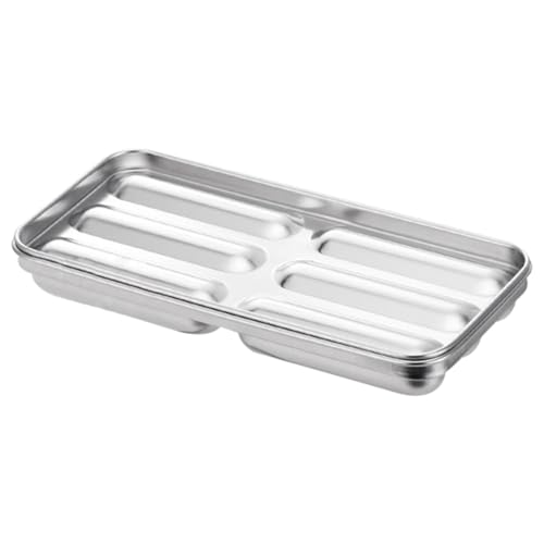 Wurstform zum Backen – 304 Wurstform aus Edelstahl, Babynahrungsform | Dampfkuchenform zu Hause für , 6 Antihaft- -Hersteller, Form von Generic