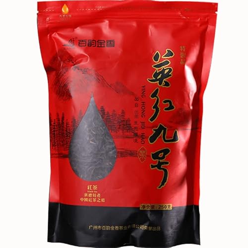 Yingde Schwarztee Chinesischer Original Guter Tee Natürliches Bio-Schwarztee-Grünfutter ohne Zusatzstoffe (250g) von Generic