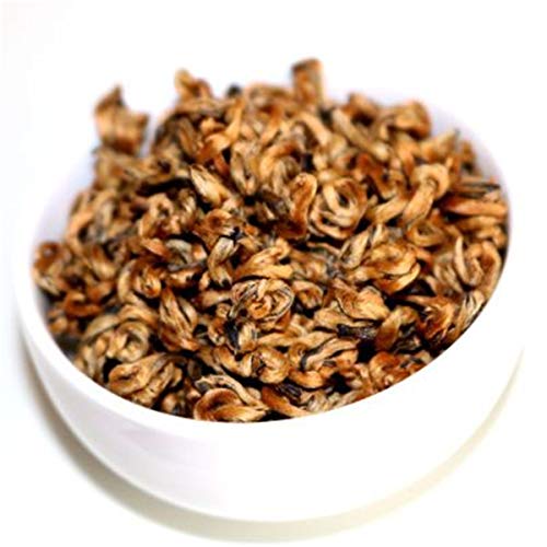 Yunnan Roter Honig Duftende Goldene Schnecke Schwarzer Tee Chinesischer Original Guter Tee Natürliches Bio-Schwarztee-Grünfutter ohne Zusatzstoffe (500g) von Generic