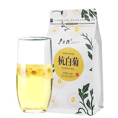 Zhejiang Weiße Ju-Blume Kräutertee China Original Dufttee Guter Tee Natürlicher Bio-Blumentee Grünes Essen ohne Zusatzstoffe Kräutertee (150g) von Generic