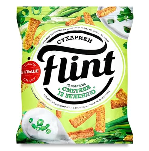 Zwieback FLINT gesalzen mit Sauerrahm-Kräutergeschmack 5x70g von Generic