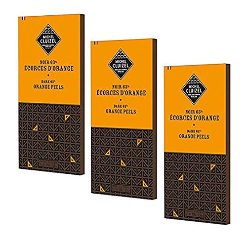 3 x 100 Gramm - Michel Cluizel Noir 63% Ecorces d'orange 3 x 100 Gramm - Michel Cluizel Noir 63% Ecorces d'orange von Generico