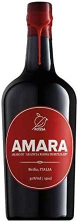 AMARA AMARO - Bitter mit sizilianischer Rotorange - 30% Vol. 1500 ml - nur Flasche von Generico