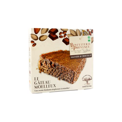 Gebäck der Provence | Mandelkuchen Schokolade Glutenfrei Ohne Konservierungsstoffe - 1 x 240 Gr | Geröstete Mandeln | Schokoladenbonbons von Generico