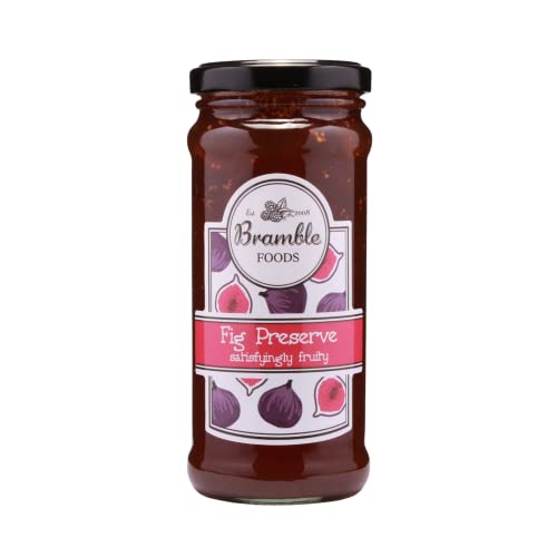Brombeer-Lebensmittel | Glas englische Marmelade | Feigenmarmelade - 1 x 340 Gr | Fruchtkompott von ANTICO CAFFE' NOVECENTO