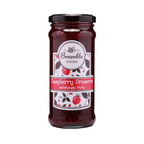 Brombeer-Lebensmittel | Glas englische Marmelade | Himbeermarmelade - 1 x 340 Gr | Fruchtkompott | Marmeladen in einem Glas von ANTICO CAFFE' NOVECENTO