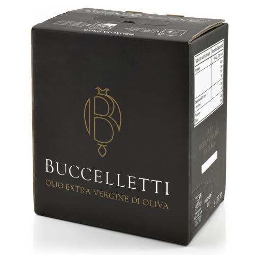 Buccelletti® | Olio Extra Vergine di Oliva | Olio da Olive di Categoria Superiore - 1 Box da 5 Litri von Generico