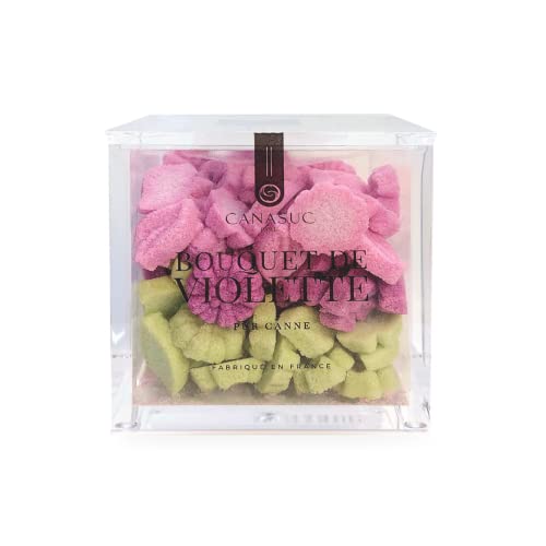 Canasuc | Rohrzuckerwürfel Blütenform | Rohrzucker | Dekorative Zuckerblumen und -blätter - 170 Gr von Generico