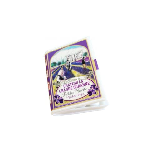 Chateau La Grande Duranne Violet Bonbons | Tabletten mit violettem Geschmack | Violette Bonbons - 1 Box von Generico