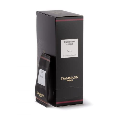 Dammann-Brüder | Dunkler Pu-Erh-Tee | Tè Scuro Postfermentato | Tè Cinese Pu-Erh Lavorato ed Invecchiato - 24 Bustine (48 Gr) | Pu Erh Te Yunnan Bustine von Generico