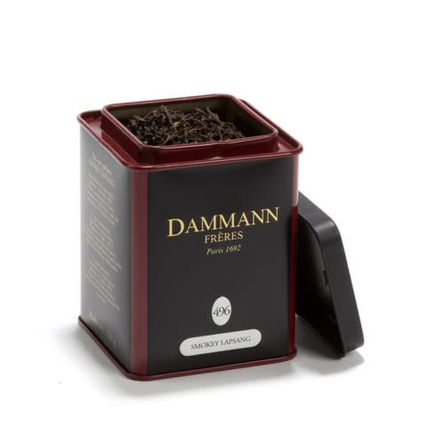 Dammann-Brüder | Reines Baby-Souchong | Schwarzer Cinema Affumicato Tee - 100 Gr | Chinesischer Foglia Sfusa Tee | Affirmation Latina Kind Dammann-Brüder | Reines Baby-Souchong | Schwarzer Cinema Affumicato Tee - 100 Gr | Chinesischer Foglia Sfusa Tee | Affirmation Latina Kind von Generico