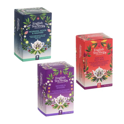 English Tea Shop® | Sammlung klassischer Tees und verschiedener Kräutertees in 14 verschiedenen Geschmacksrichtungen - 3 x 20 Teebeutel (115 g) von Generico