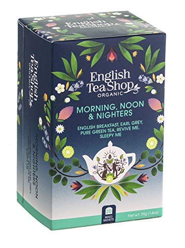English Tea Shop "Von morgens bis abends" Tee- und Kräuterteesammlung Sortiert in 5 Mischungen Made in Sri Lanka - 1 x 20 Teebeutel (39 Gramm) von Generico