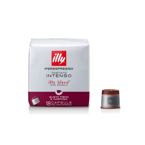 Illy Iperespresso Intensiv 100 % Arabica | Illy 18 Kapseln für Espresso Kaffee (120,6 Gramm) von ANTICO CAFFE' NOVECENTO