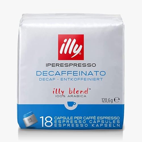 Illy Iperespresso koffeinfrei 100% Arabica | Iperespresso Decaffeinato - 36 Kapseln für Espressokaffee (241,2 Gramm) von Generico