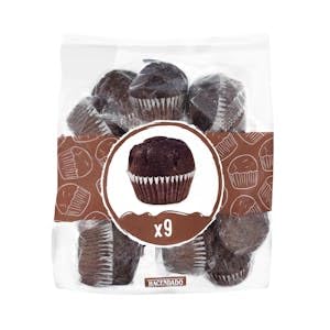 Kakao-Cupcakes, 350 g, Packung mit 2 Stück von Genérico