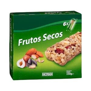 Müsliriegel mit Nüssen, Box mit 6 Riegeln (150 g), 2 Stück von Genérico
