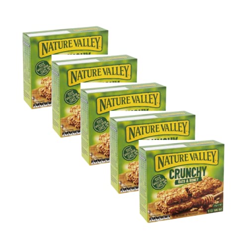 Nature Valley® | Barrette Fiocchi d'Avena Integrale | Snack Miele Senza Coloranti Senza Lattosio Adatto Vegetariani - 50 barrette | Snack Proteine von Generico