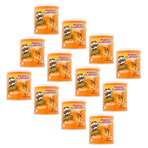 Pringles® | Snack Salato Paprika | Patatine Salate in Barattolo Gusto Paprika - 12 x 40 Gr von Pringles