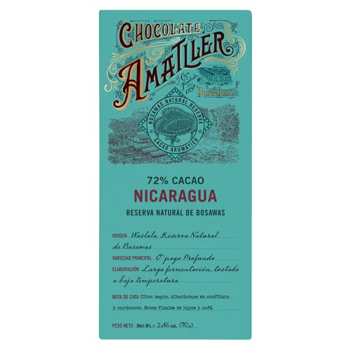 Simòn Coll Schokolade 72% Kakao | Dunkler Schokoriegel | Nicaragua Schokoladenreserve 70 Gramm Simòn Coll Schokolade 72% Kakao | Dunkler Schokoriegel | Nicaragua Schokoladenreserve 70 Gramm von Generico