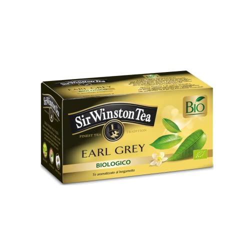 Sir Wiston Tee | Bio-Schwarztee mit Bergamottegeschmack - 1 x 20 Teebeutel (35 Gr) von Generico