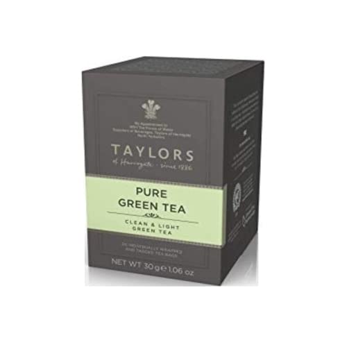 Taylors of Harrogate Pure Clean & Light Green Tea | Reines Grüntee-Antioxidans | Ungemischtes Grüntee-Koffein - 1 x 20 Teebeutel (30 Gramm) von Generico