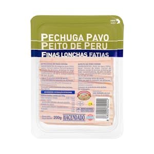 Truthahnbrust dünne Scheiben Fertig Packung 200 g Pack 2 Truthahnbrust dünne Scheiben Fertig Packung 200 g Pack 2 von Genérico