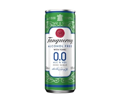 0.0 Mixgetränk (Gin & Tonic) alkoholfreies Getränk Typ Gin + Tonic Dose 25 cl. BIS001. 6er-Pack. von Generisch