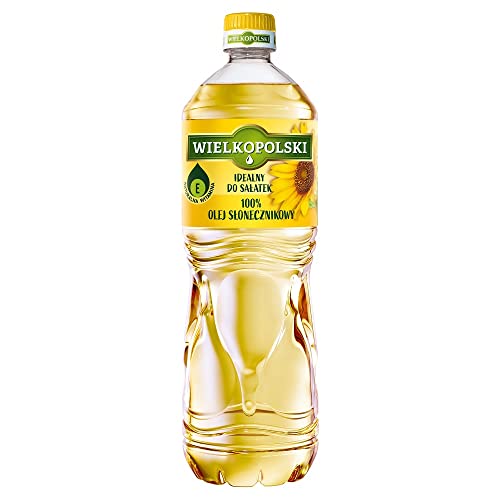 1 Liter 100 % Sonnenblumenöl Sonnenblumen Öl Speise Wielkopolski olej slonecznikowy von Generisch