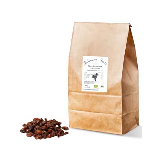 1 kg BIO Sultaninen | Ungeschwefelt | Projekt RAPUNZEL | als Backzutat, Snack, Topping | Vegan 1 kg BIO Sultaninen | Ungeschwefelt | Projekt RAPUNZEL | als Backzutat, Snack, Topping | Vegan von Generisch