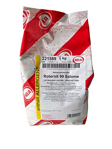 1 kg Hela Roternit 99 Salome Rohwurstreifemittel Wurstgewürz von Generisch