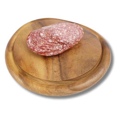 100g Mediterrane Salami von der Landmetzgerei Bühler aus 100% Deutschem Fleisch mit Sonnenverwöhnte Aromen Ideal als Vesper-Snack & Kulinarisches Highlight von Generisch