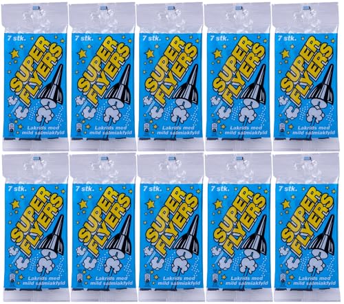 10x Super Flyers 7er - 80g (insgesamt 800g) von Generisch