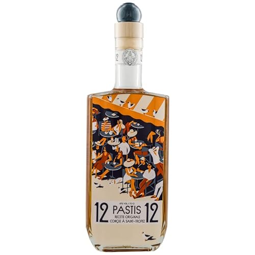 12/12 Pastis de Saint Tropez Rendezvous en Terrasse 45% Vol. 0,7 Liter von Generisch